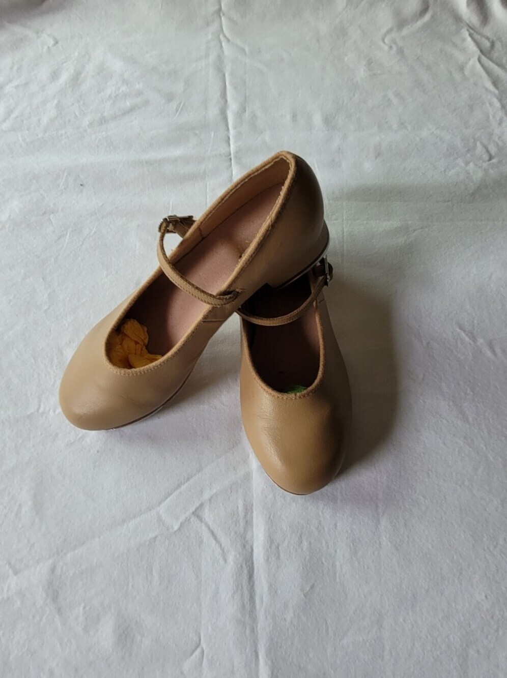 Bloch Techno Tap  Gurls Shoes in Tan Size 6